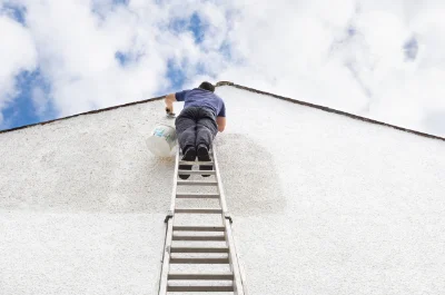 Peinture extérieure à Bagnoles de l'Orne Normandie — façades et ravalement